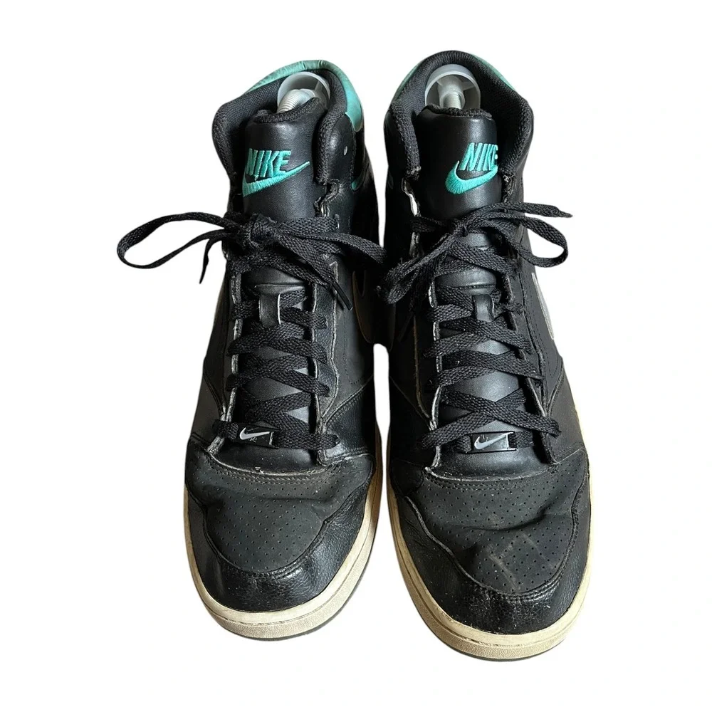 Nike Prestige IV High Mens 13 Black Grey Teal Sneakers 584614-003